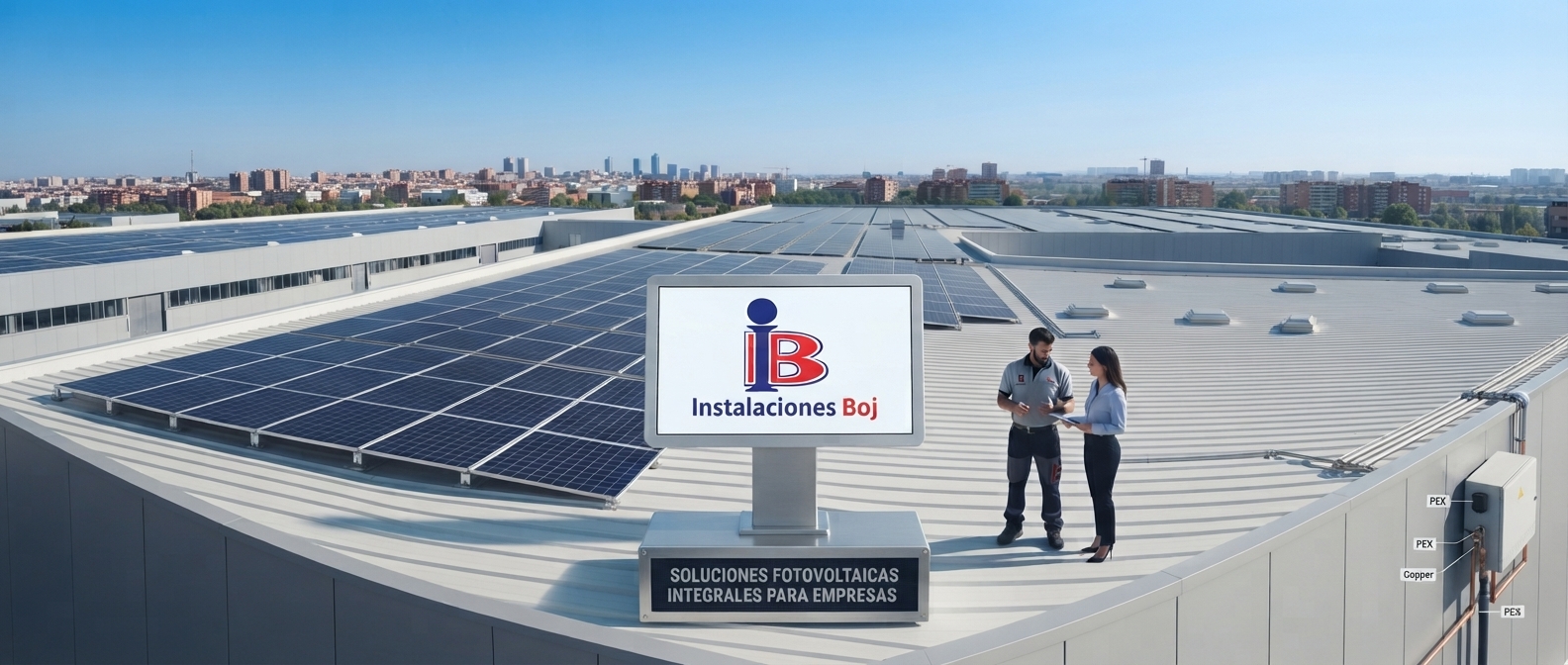 Placas solares para empresas